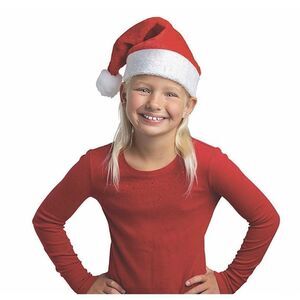 New in Package 12 Piece Childrens Youth Santa Christmas Hats